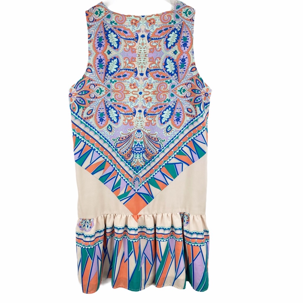 LOVERS & FRIENDS Multicolor Babydoll Dress XS - Picture 7 of 10